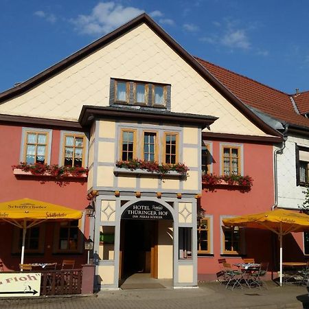 Hotel Thueringer Hof Ebeleben Esterno foto